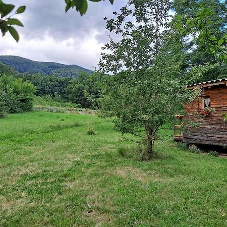 Charmante Roulotte Atypique Jaujac Esterno foto